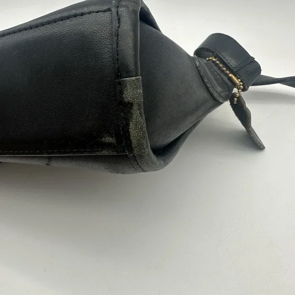 Vintage‎ Coach Devon Crossbody Bag Black Leather Handbag No 0255 235 - Picture 12 of 15